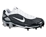 TeamExpress - Nike Men's Shox Fuse Black/Silv Low Metal Baseball Cleat
