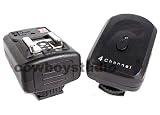 CowboyStudio NPT 04 4 Channel Wireless Hot Shoe Flash Trigger Receiver for Canon EOS, Nikon, Olympus & Pentax Flashes Other products by cowboystudio 41tGm%2BauVOL. SL160 CowboyStudio NPT 04 4 Channel Wireless Hot Shoe Flash Trigger Receiver for Canon EOS, Nikon, Olympus & Pentax Flashes Other products by cowboystudio