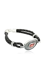 Urban Style Pulsera Negro / Gris / Rojo