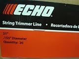 102224155 Echo 21 String Trimmer Line .155 Diameter