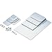 Rittal 9547000 PK Model Enclosure Mounting Panel 12 Gauge Melamine Laminated Paper RAL 7035 Light Gray Fits 180 mm Width x 110 mm Height PK Enclosure 10/Pack