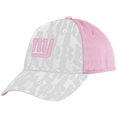 NFL Women's Fan Gear Team Color Slouch Adjustable Hat - EQ57W (New York Giants, One Size Fits All)