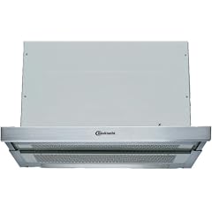 Bauknecht DNV 5460 SG/MOD Dunstabzugshaube / 60 cm / 390 m3/h / 62 dB / Metall-Fettfilter / Abluft / Silbergrau