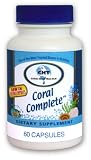 Coral Complete Calcium Mineral Supplement 1 ~ 60 Capsule Bottle by ThreeLac