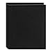 Sewn Leatherette Photo Album 40 Pockets Hold Fujifilm Instax and Polaroid Credit Card Size Instant Prints or Name Cards, Black