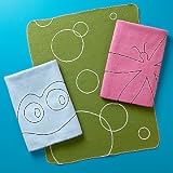 Stylish Fleece Baby Blankets - Blanket (Blue Frog) 30 x 40