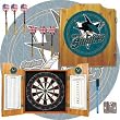 NHL San Jose Sharks Dart Cabinet includes Darts and Board