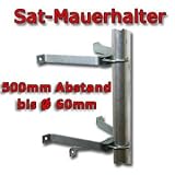 Produkt-Bild: Sat-Mauerhalter &Oslash; 60mm 50 cm Wandabstand NEU
