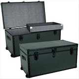 Mercury Luggage 31 Inch Olive Drab Footlocker