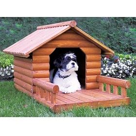 Log Cabin Pet House by 