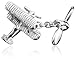Sterling Silver Bi-plane Cuff Links
