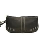 Piel Leather Large Ladies Wristlet