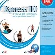 SPRI X10-R Xpress10 Min Weight Loss Kit with DVD, Green Xertube, 2lb Hand Weights, 65cm Ball and Pump