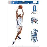 OKLAHOMA CITY THUNDER RUSSELL WESTRBROOK REUSABLE ULTRA DECAL SET (4)