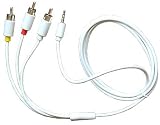 Audio and Video Cable for iPod classic 4G, 5G, 5.5G and Zune