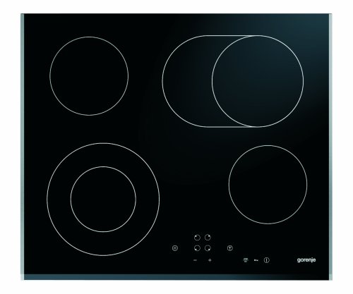 Gorenje ECT 620 EXC Elektro-Glaskeramik-Kochfeld / Hi-Light-Kochzonen / 60 cm Breite