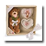 Gund I Love You Mom Gift Set Bear with Keepsake Box