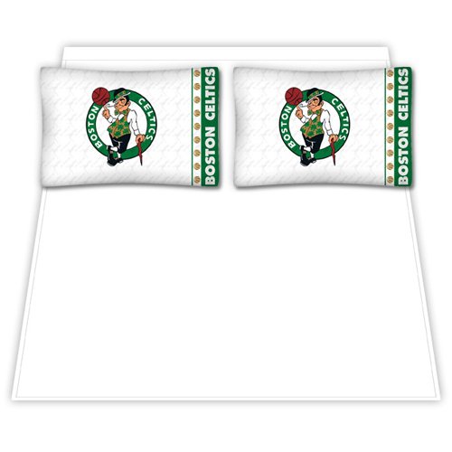 NBA Boston Celtics Micro Fiber Sheet Set (Queen)