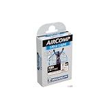 Michelin AirComp PRESTA Valve Inner Tube, 700c x 23c, 60mm PRESTA