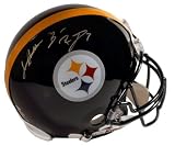 Ben Roethlisberger / Terry Bradshaw Pittsburgh Steelers Autographed Pro Line Helmet