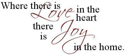 Love in the Heart - Vinyl Wall Decal, Sticker - Expression Avenue