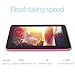 iRULU eXpro X1a 9 Inch Quad Core Tablet PC, Google Android 4.4 Kitkat, 1024 * 600 Resolution, 8GB Nand Flash - Pink Rear