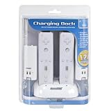 dreamGEAR - Wireless game controller charging stand - with 2 rechargeable battery packs