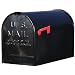 Solar ST200B00 Group Jumbo Steel Rural Mailbox, Black