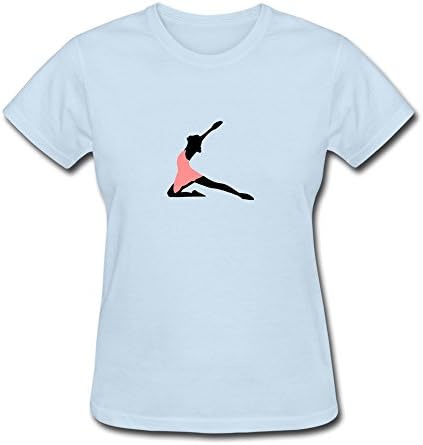 TBTJ-O Ballet Dancer T Shirt For Girl/T Shirts SkyBlue