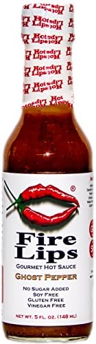 Fire Lips Ghost Pepper Tamarind Gourmet Hot Sauce, 5 Fl Oz