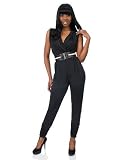 Apple Bottoms Jumper With Belt Black L