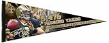 NFL New Orleans Saints Brees Passing Yards Premium Quality Pennant (12 x 30-Inch)