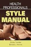 Review Springer Publishing Company  / Health Professionals Style Manual