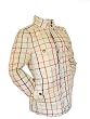 Coach Small Womens Quilted Tattersall Jacket Coat 80392
