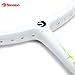 Senston Two pieces Graphite Shaft Badminton Racquet,Badminton Racket Set,Including Badminton Bag,Set of 2