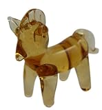 Miniature Glass Horse Figurine