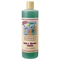 Arizona Sun Bath and Shower Gelee - 16 oz - Natural Aloe Vera and Other Plants and Cacti from the Desert Provide Moisturizing Bath Gel - Alternative to Bath Soap