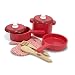 Melissa & Doug Deluxe Wooden Kitchen Accessory Set