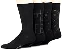 IZOD Men's 4-Pack Dressy Pattern Sock