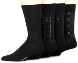 IZOD Men's 4-Pack Dressy Pattern Sock