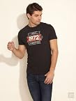 Brand Label with Numerical Tee-Dark Blue-2L
