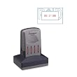 Shachihata, Inc. 66210 Xstamper VersaDater Pre-Inked Message Dater, PAID, 1 5/16" x 2 1/8", Blue/Red