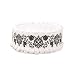 Lucks Edible Persona Damask Black Designer Prints, 36 pk