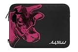 Incas Andy Warhol Protective sleeve for MacBook Pro/Air 13" - Purple Cow