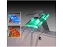 Wasserhahn Armatur mit LEDs aus Glas