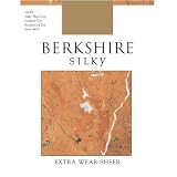 Berkshire Silky Control Top Extra Wear Sheer Leg Pantyhose - Reinforced Toe