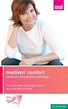 Medi Comfort Compression Pantyhose 20-30mmHg OpenToe, VI, Ebony