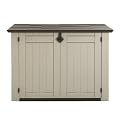 Keter 17187332 M�lltonnenbox Store-it-Out XL, Kunststoff, beige / braun