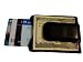MAGNETIC MONEY CLIP WALLET 100% GENUINE LEATHER BY DESIGNSK
