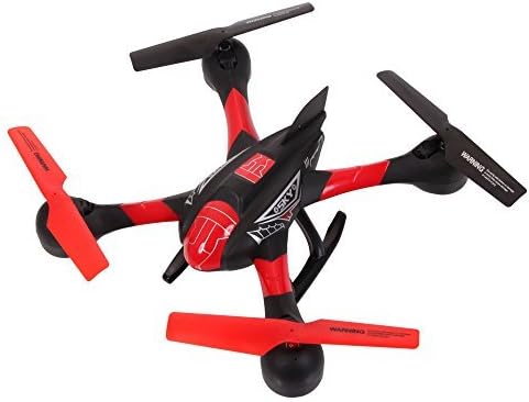 SKY Hawkeye HM1315s 5.8G 4CH FPV 360°Flips RC Quadcopter with Real-time Transmission & 0.3MP HD Camera Black & Red